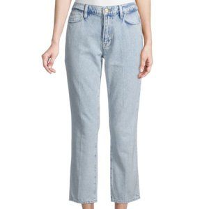 Frame ​Le High Straight Cropped Jeans 26